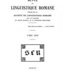 خرید و دانلود نسخه کامل کتاب Revue de linguistique romane