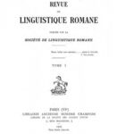 خرید و دانلود نسخه کامل کتاب Revue de linguistique romane