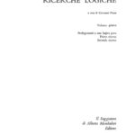 خرید و دانلود نسخه کامل کتاب Ricerche Logiche