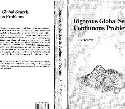 خرید و دانلود نسخه کامل کتاب Rigorous global search: continuous problems