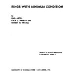 خرید و دانلود نسخه کامل کتاب Rings with Minimum Condition