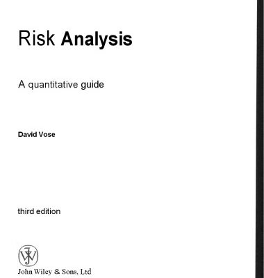 خرید و دانلود نسخه کامل کتاب Risk Analysis – A Quantitative Guide