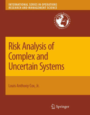 خرید و دانلود نسخه کامل کتاب Risk Analysis Of Complex And Uncertain Systems