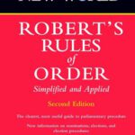 خرید و دانلود نسخه کامل کتاب Robert’s Rules of Order: Simplified and Applied, Second Edition