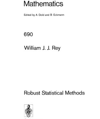 خرید و دانلود نسخه کامل کتاب Robust Statistical Methods