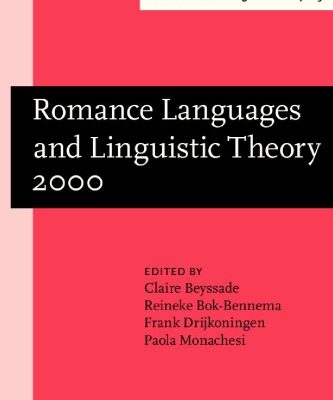 خرید و دانلود نسخه کامل کتاب Romance Languages and Linguistic Theory 2000: Selected Papers from “Going Romance” 2000, Utrecht, 30 November-2 December