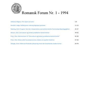 خرید و دانلود نسخه کامل کتاب Romansk forum