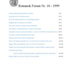 خرید و دانلود نسخه کامل کتاب Romansk forum