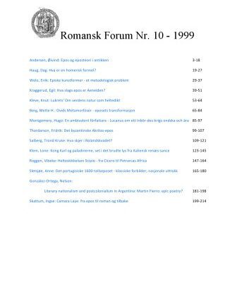 خرید و دانلود نسخه کامل کتاب Romansk forum
