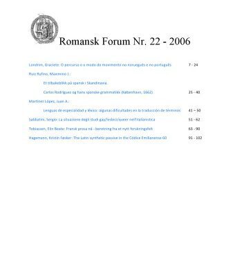 خرید و دانلود نسخه کامل کتاب Romansk forum