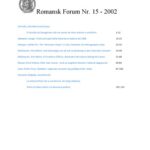 خرید و دانلود نسخه کامل کتاب Romansk forum