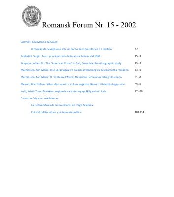 خرید و دانلود نسخه کامل کتاب Romansk forum