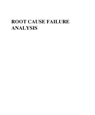 خرید و دانلود نسخه کامل کتاب Root Cause Failure Analysis