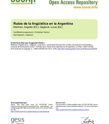 خرید و دانلود نسخه کامل کتاب Rutas de la lingüística en la Argentina