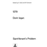 خرید و دانلود نسخه کامل کتاب Saint-Venant’s Problem