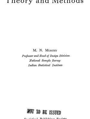 خرید و دانلود نسخه کامل کتاب Sampling Theory and Methods