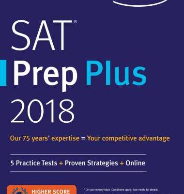 خرید و دانلود نسخه کامل کتاب SAT Prep Plus 2018