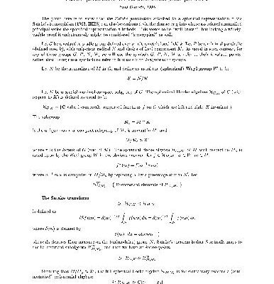 خرید و دانلود نسخه کامل کتاب Satake parameters versus unramified principal series