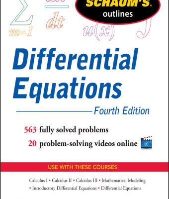خرید و دانلود نسخه کامل کتاب Schaum’s Outline of Differential Equations