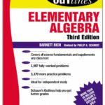خرید و دانلود نسخه کامل کتاب Schaum’s Outline of Elementary Algebra (Schaum’s Outline Series)