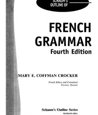 خرید و دانلود نسخه کامل کتاب Schaum’s outline of French grammar