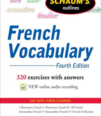 خرید و دانلود نسخه کامل کتاب Schaum’s Outline of French Vocabulary