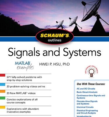 خرید و دانلود نسخه کامل کتاب Schaum’s Outline of Signals and Systems