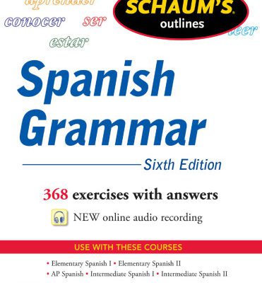 خرید و دانلود نسخه کامل کتاب Schaum’s Outline of Spanish Grammar