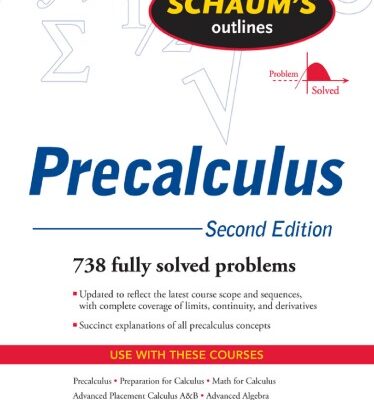 خرید و دانلود نسخه کامل کتاب Schaum’s PreCalculus