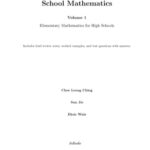 خرید و دانلود نسخه کامل کتاب School Mathematics
