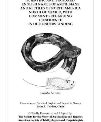 خرید و دانلود نسخه کامل کتاب Scientific and Standard English Names of Amphibians and Reptiles of North America North of Mexico, with Comments Regarding Confidence in our Understanding