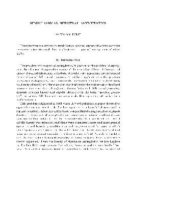 خرید و دانلود نسخه کامل کتاب Semiclassical spectral asymptotics