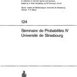 خرید و دانلود نسخه کامل کتاب Séminaire de Probabilités IV