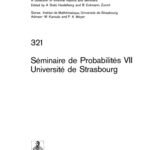 خرید و دانلود نسخه کامل کتاب Seminaire de Probabilites VII Universite de Strasbourg