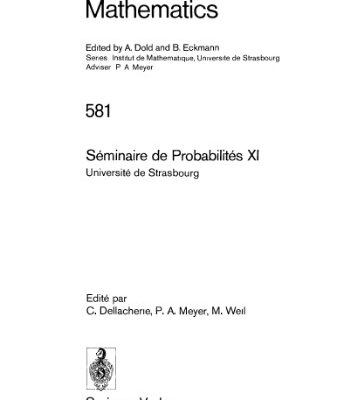 خرید و دانلود نسخه کامل کتاب Seminaire de Probabilites XI