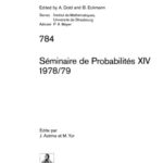 خرید و دانلود نسخه کامل کتاب Seminaire de Probabilites XIV 1978 79