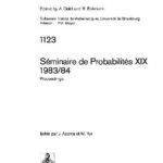 خرید و دانلود نسخه کامل کتاب Seminaire de Probabilites XIX 1983/84: Proceedings