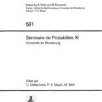 خرید و دانلود نسخه کامل کتاب Seminaire de Probabilites XL