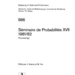 خرید و دانلود نسخه کامل کتاب Seminaire de Probabilites XVII 1981 82