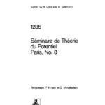 خرید و دانلود نسخه کامل کتاب Seminaire de Theorie du Potentiel Paris
