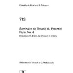 خرید و دانلود نسخه کامل کتاب Seminaire de Theorie du Potentiel Paris