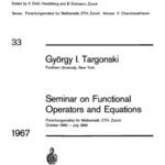 خرید و دانلود نسخه کامل کتاب Seminar on Functional Operators and Equations