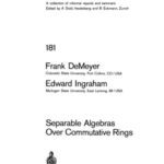 خرید و دانلود نسخه کامل کتاب Separable Algebras Over Commutative Rings