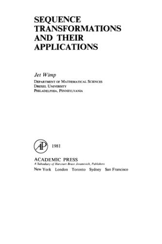 خرید و دانلود نسخه کامل کتاب Sequence Transformations and Their Applications_68a612dcc180f.jpeg خرید و دانلود نسخه کامل کتاب Sequence Transformations and Their Applications