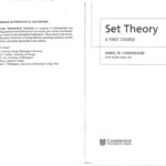 خرید و دانلود نسخه کامل کتاب Set Theory. A First Course