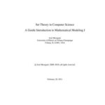 خرید و دانلود نسخه کامل کتاب Set Theory in Computer Science – A Gentle Introduction to Mathematical Modeling I