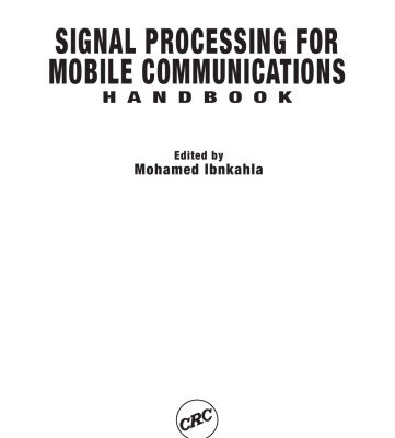 خرید و دانلود نسخه کامل کتاب Signal Processing for Mobile Communications Handbook