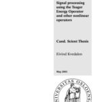 خرید و دانلود نسخه کامل کتاب Signal processing using the Teager Energy Operator and other nonlinear operators