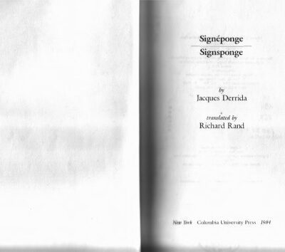 خرید و دانلود نسخه کامل کتاب Signeponge-Signsponge