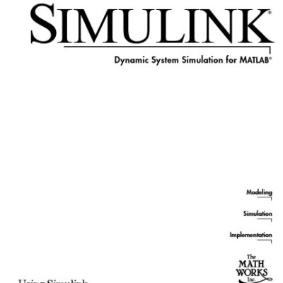 خرید و دانلود نسخه کامل کتاب SIMULINK Dynamic System Simulation for MATLAB Using Simulink Version 3